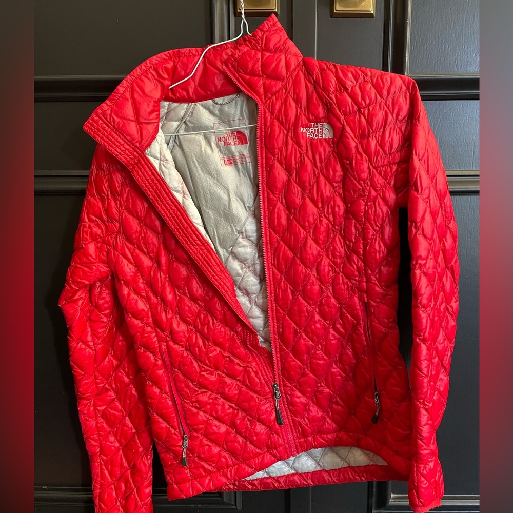 COPY - Red north face down puffer